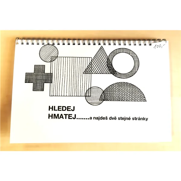 Kniha hmatová Hledej, hmatej