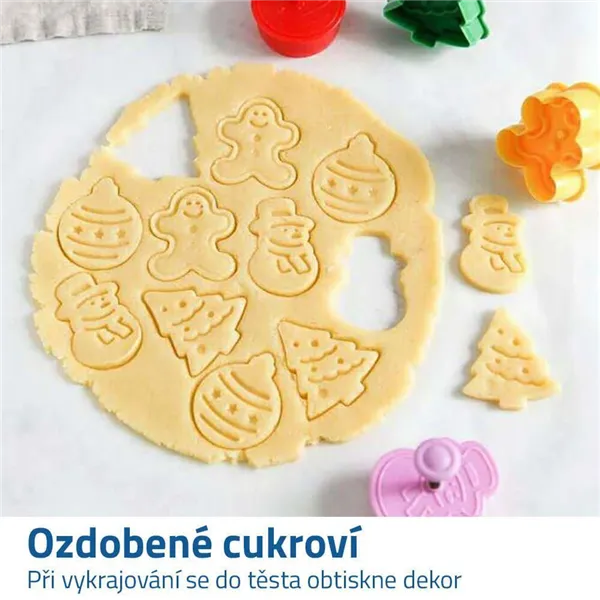 Vánoční vykrajovátka s razítkem