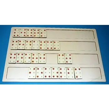 Abeceda dřevěná Braill panel