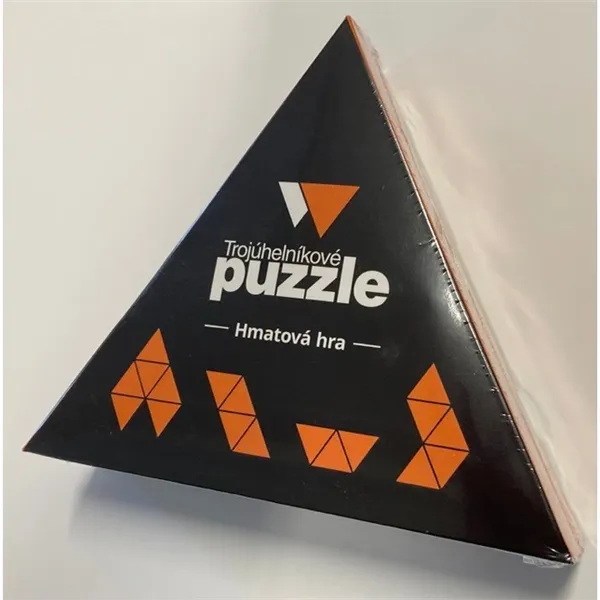 Hra hmatová Trojúhelníkové puzzle